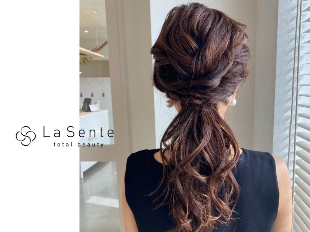 ヘアセット②